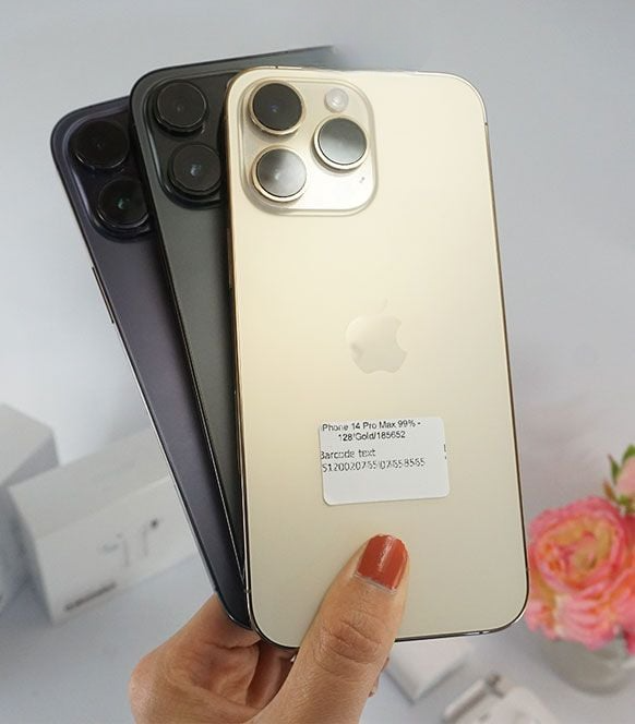 iPhone 14 Pro Max Quốc tế cũ 99% - Không zin tặng máy